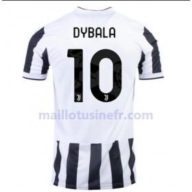 Maillot de Foot Juventus Paulo Dybala 10 Domicile 2021-22